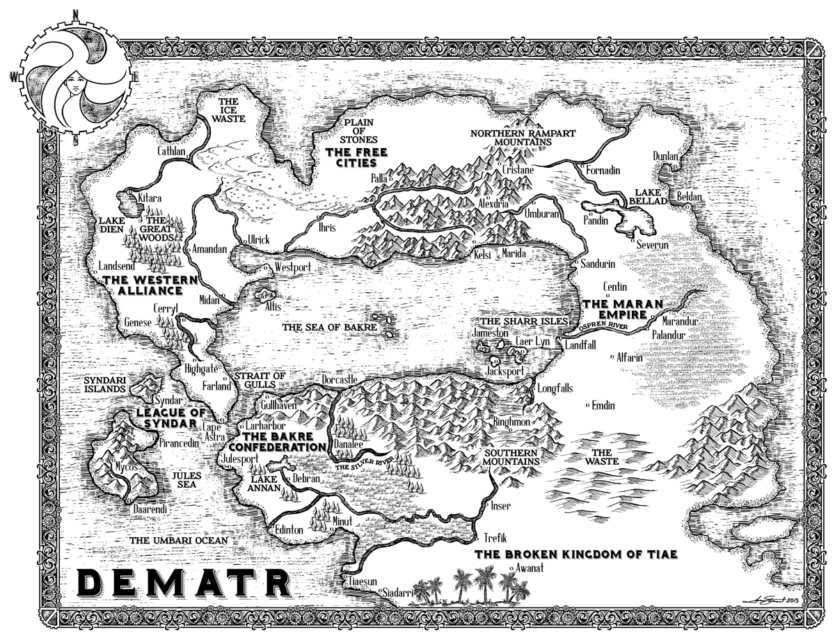 Large Map Of Dematr